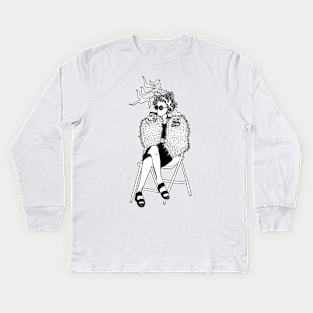 Marla Singer's Support Group Kids Long Sleeve T-Shirt